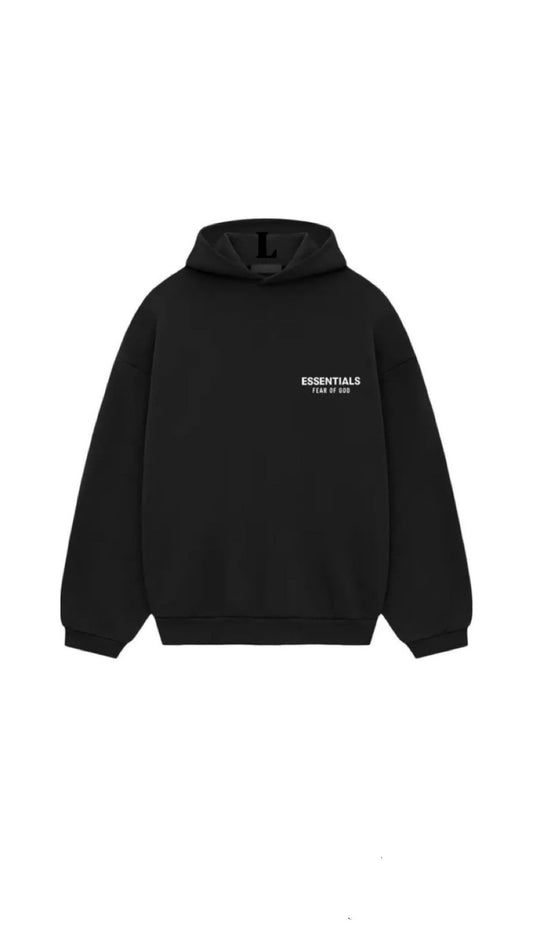 Essentials Black Hoodie