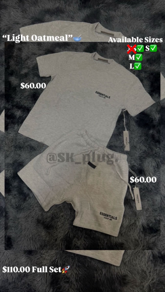 Essentials Shorts Full Set