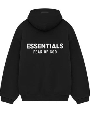 Essentials Black Hoodie