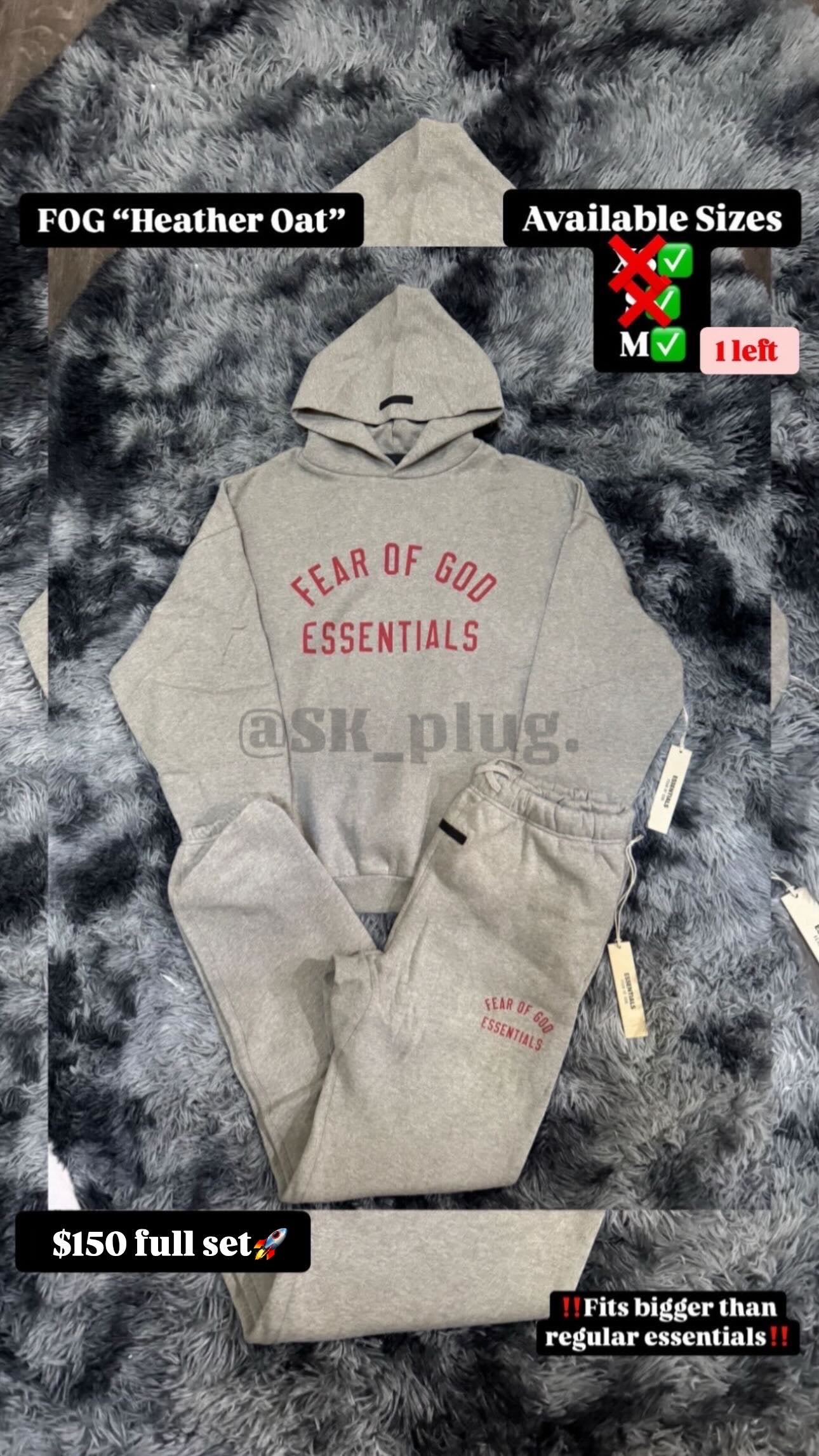 Fear Of God “Heather Oat” Full Set