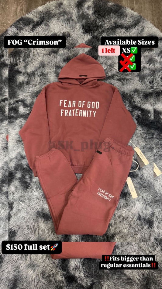 FOG Essentials “Crimson” Full Set