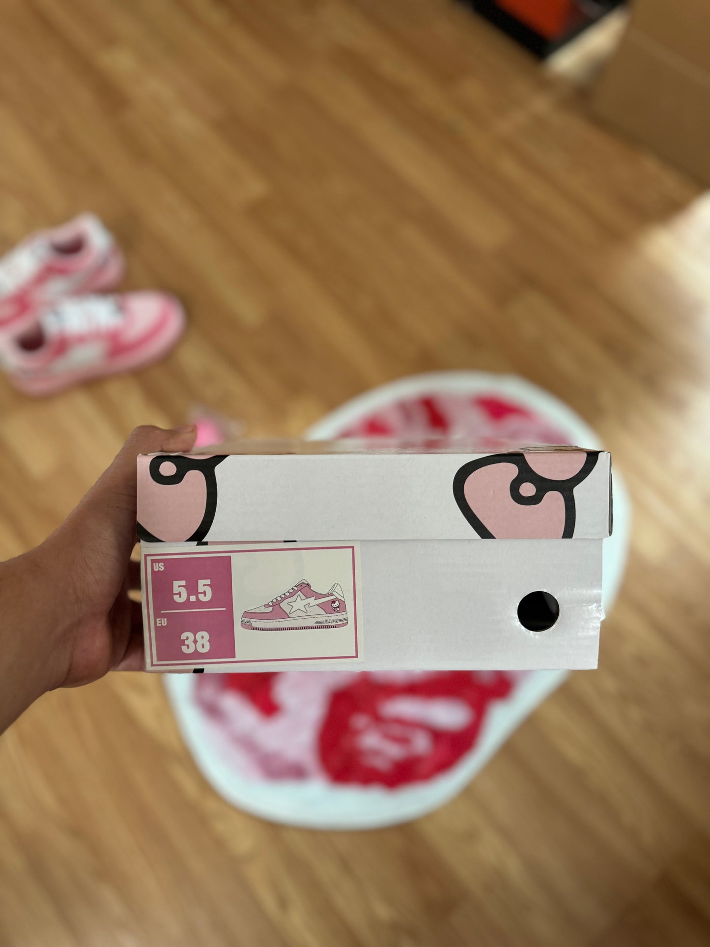 Hello kitty Sta’s “Pink Leather”